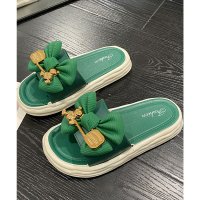 Lace Ladies/レースレディース Lace Ladies リボン メタル モチーフ フラット サンダル/508241665