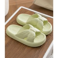 Lace Ladies/レースレディース Lace Ladies ツイスト クロスデザイン EVA 厚底 スライド サンダル/508241666