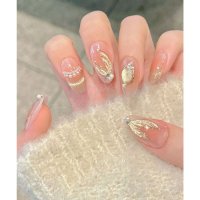 Lace Ladies/レースレディース Lace Ladies マーメイド デザイン グラデーション オーバル ネイルチップ【返品不可商品】/508241718