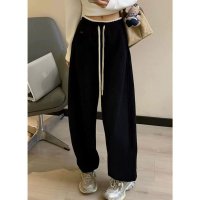 Lace Ladies/レースレディース Lace Ladies 裾絞り ハイウエスト スウェット トラック パンツ/508241728