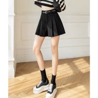 Lace Ladies/レースレディース Lace Ladies コーデュロイ プリーツ ハイウエスト ショート パンツ/508241738