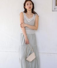 Bab/バブ Bab ニットドッキングティアードワンピース/508241814