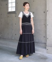 Bab/バブ Bab ニットドッキングティアードワンピース/508241814