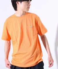 GLOSTER/【GLOSTER/グロスター】オープンエンド天竺フレブルポケT クルーネックTシャツ/508241888