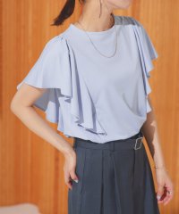 marvelous by Pierrot/マーベラス バイ ピエロ marvelous by Pierrot 接触冷感ラッフルTシャツ/508242071