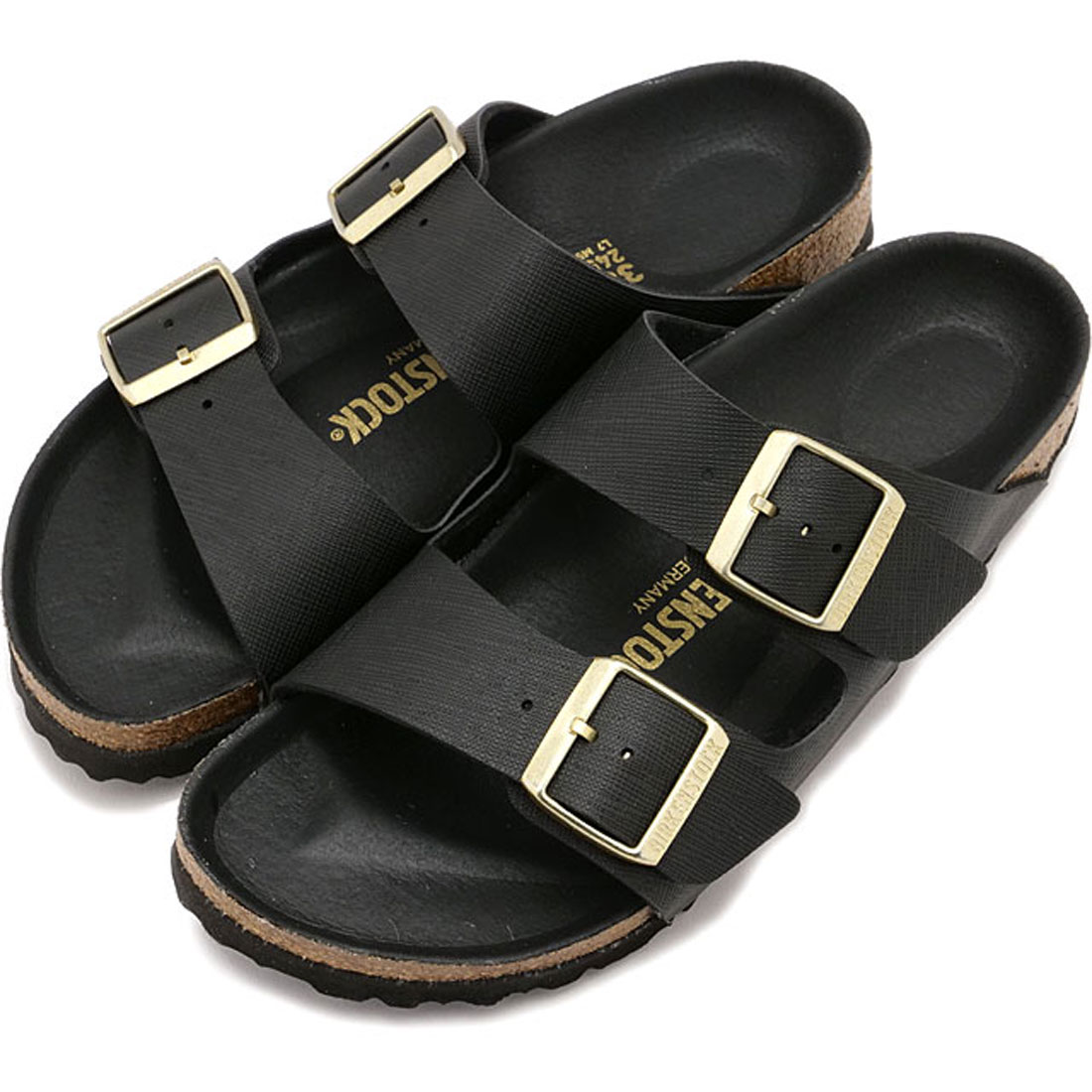 ビルケンシュトック BIRKENSTOCK Arizona BF Saffiano－Black