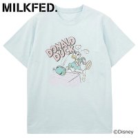 MILK FED/ミルクフェド MILKFED. DONALD DUCK / COOKING S/S TEE WHITE [103252011024]/508242135