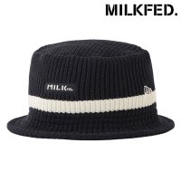 MILK FED/ミルクフェド MILKFED. .×NEWERA BAR KNIT HAT OFF－WHITE [103252051003]/508242137