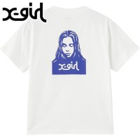 X-girl/エックスガール X－girl FACE S/S TEE WHITE ホワイト 白 [105252011024]/508242140