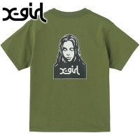X-girl/エックスガール X－girl FACE S/S TEE WHITE ホワイト 白 [105252011024]/508242140