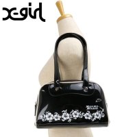 X-girl/エックスガール X－girl ×PIKO HAND BAG BLACK [105252053015]/508242145