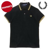 FRED PERRY/フレッドペリー FRED PERRY TWIN TIPPED SHIRT BLACK/CHAMPAGNE [G12－157]/508242166
