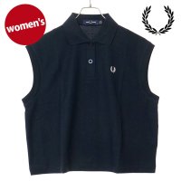 FRED PERRY/フレッドペリー FRED PERRY SLEEVELESS PIQUE SHIRT SILKY－PEACH [G9185－R33]/508242175
