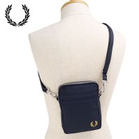 FRED PERRY/フレッドペリー FRED PERRY 3L BRENTHAM NYLON SIDE BAG NAVY [L9263－248]/508242182
