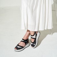 fitfit/厚底ニットアジャスタブルサンダル/508242254