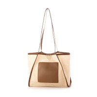 STYLEBLOCK/スタイルブロック STYLEBLOCK メッシュ×PUレザートートバッグ/508242287