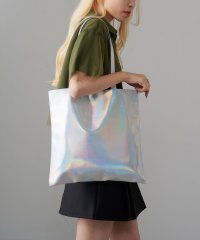 MAGASIN DE MODE Onjna/マガジンデモードオンジェナ MAGASIN DE MODE Onjna メタリックA4フラットトート SNBD/508242293