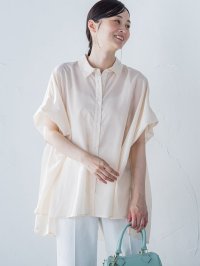 LAUTREAMONT/ロートレアモン LAUTREAMONT スパンボイルチュニックブラウス≪手洗い可能≫/508243672