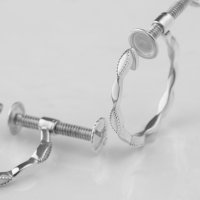 L&Co./エルアンドコー L&Co. K10WGフープイヤリング(ホワイトゴールド)/508244339