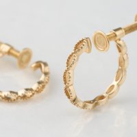 L&Co./エルアンドコー L&Co. K10フープイヤリング(イエローゴールド)/508244340