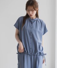 HusHusH/ハッシュアッシュ HusHusH バンドカラーブラウス/508244357