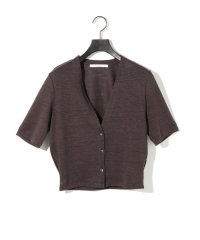 MIDIUMISOLID/MIDIUMISOLID for Ladies ハーフスリーブコンパクトカーディガン/508244398