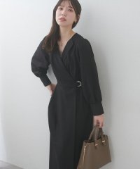 NICE CLAUP/OLIVE des OLIVE OUTLET/【natural couture】オープンネックレディワンピース/508244410