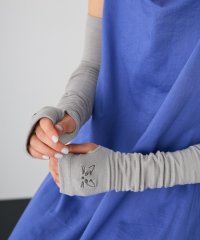 CRAFT STANDARD BOUTIQUE/クラフトスタンダードブティック CRAFT STANDARD BOUTIQUE UVカット/接触冷感 ネコ刺繍アームカバー/508244420