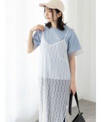 Te chichi TERRASSE/チュールレースキャミワンピース/508244454
