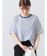 Lugnoncure/【接触冷感】細ボーダーTシャツ/508244456