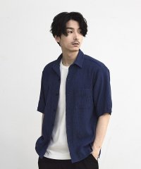 RATTLE TRAP/シャーリングレギュラーカラー半袖シャツ/508244535