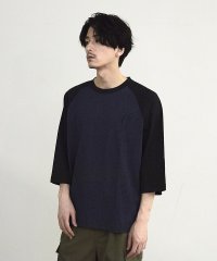 RATTLE TRAP/古着風ウォッシュ加工ラグランTシャツ/508244544