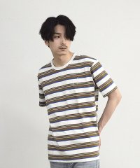 RATTLE TRAP/ダメージ加工ボーダーTシャツ/508244548