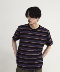 RATTLE TRAP/ダメージ加工ボーダーTシャツ/508244548
