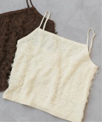 Spick & Span/手洗い可 / 《WEB限定》フリンジニットキャミソール/508244550