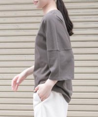 URBAN RESEARCH DOORS/FORK&SPOON　ハイツイストコットンワイドTシャツ/508244608