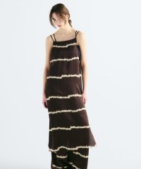 URBAN RESEARCH/シルクミックスボーダープリントワンピース/508244718