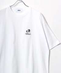 MRU/エムアールユー MRU ワンポイント 胸刺繍 半袖Tシャツ アニマル 猫 犬 刺繍 トップス メンズ レディース/508244824