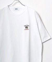 MRU/エムアールユー MRU ワンポイント 胸刺繍 半袖Tシャツ アニマル 猫 犬 刺繍 トップス メンズ レディース/508244824