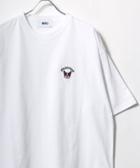 MRU/エムアールユー MRU ワンポイント 胸刺繍 半袖Tシャツ アニマル 猫 犬 刺繍 トップス メンズ レディース/508244824