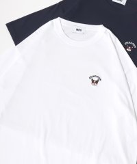 MRU/エムアールユー MRU オーバーサイズ アニマル/髭おじさん ワンポイント刺繍 半袖Tシャツ 大きいサイズ（2L、3L、4L、5L）メンズ/508244825
