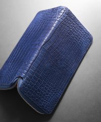 sankyoshokai/サンキョウショウカイ 三京商会 クロコダイルレザー 長財布 手帳型 センター取り 一枚革/508244922