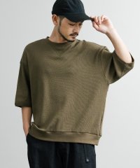 Rocky Monroe/ロッキーモンロー Rocky Monroe Tシャツ 半袖 カットソー メンズ 無地 ワッフル サーマル ハニカム オーバーサイズ 日本製 Upscape Au/508244923