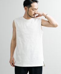 Rocky Monroe/ロッキーモンロー Rocky Monroe タンクトップ ノースリーブ Tシャツ メンズ カットソー MVS天竺 VORTEX ルーズ 日本製 Upscape /508244925