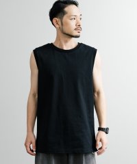 Rocky Monroe/ロッキーモンロー Rocky Monroe タンクトップ ノースリーブ Tシャツ メンズ カットソー MVS天竺 VORTEX ルーズ 日本製 Upscape /508244925