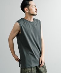Rocky Monroe/ロッキーモンロー Rocky Monroe タンクトップ ノースリーブ Tシャツ メンズ カットソー MVS天竺 VORTEX ルーズ 日本製 Upscape /508244925