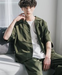 Rocky Monroe/ロッキーモンロー Rocky Monroe セットアップ 接触冷感 メンズ 開襟シャツ 半袖 オープンカラー イージーパンツ スラックス ワイド オーバーサイズ/508244926