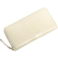 sankyoshokai/サンキョウショウカイ 三京商会 クロコダイルレザー 長財布 マット加工 一枚革/508244929