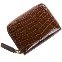 sankyoshokai/サンキョウショウカイ 三京商会 クロコダイル ミニ財布 本革 シャイニング/508244933