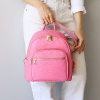 sankyoshokai/サンキョウショウカイ 三京商会 パイソンレザー 本革 リュック 軽い/508244949
